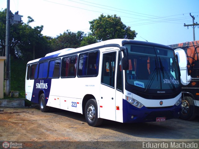 Stadtbus 223 na cidade de Rio Pardo, Rio Grande do Sul, Brasil, por Eduardo Machado. ID da foto: 312498.