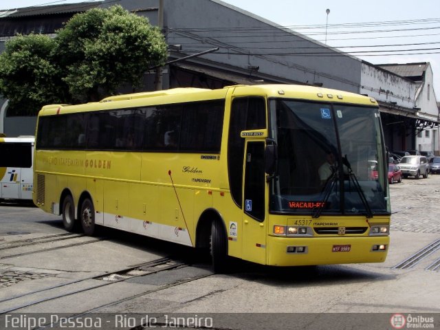 Viação Itapemirim 45317 na cidade de Rio de Janeiro, Rio de Janeiro, Brasil, por Felipe Pessoa de Albuquerque. Número da foto: #312204.