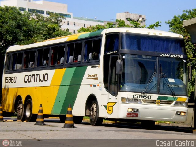 Empresa Gontijo de Transportes 15860 na cidade de São Paulo, São Paulo, Brasil, por César Castro. ID da foto: 312267.