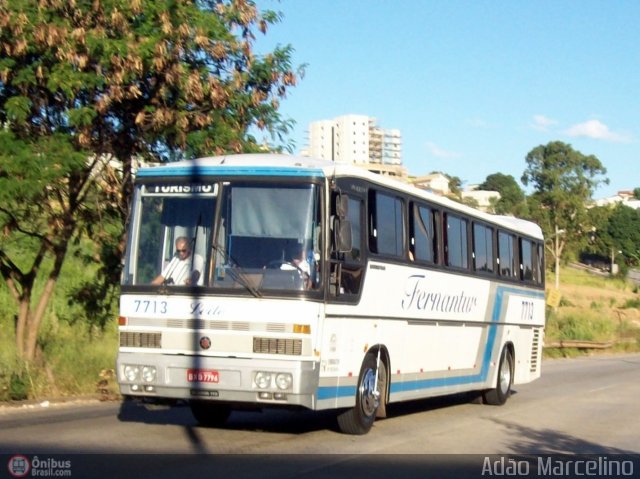 Fernantur Turismo 7713 na cidade de Belo Horizonte, Minas Gerais, Brasil, por Adão Raimundo Marcelino. Número da foto: #312512.