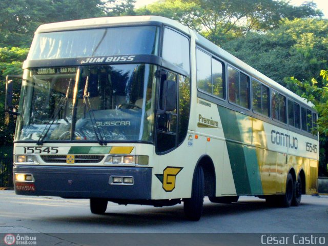 Empresa Gontijo de Transportes 15545 na cidade de São Paulo, São Paulo, Brasil, por César Castro. Número da foto: #311541.