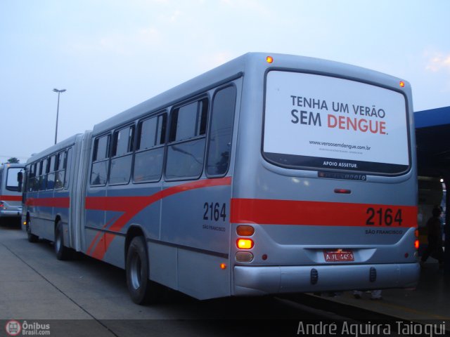 Viação São Francisco 2164 na cidade de Campo Grande, Mato Grosso do Sul, Brasil, por André Aguirra Taioqui. Número da foto: #312036.