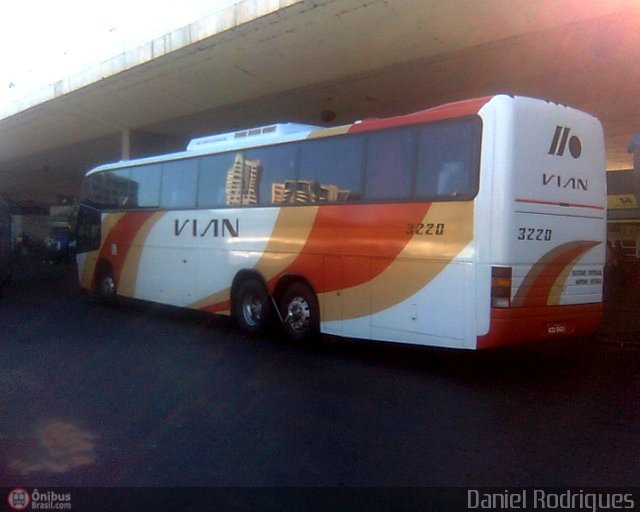 VIAN - Viação Anapolina 3220 na cidade de Brasília, Distrito Federal, Brasil, por Daniel Rodrigues. Número da foto: #311998.