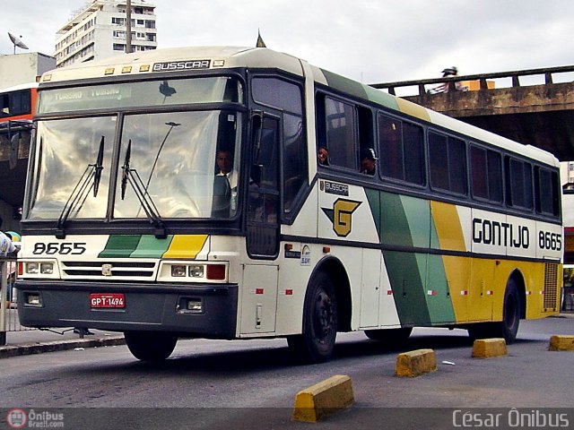 Empresa Gontijo de Transportes 8665 na cidade de Belo Horizonte, Minas Gerais, Brasil, por César Ônibus. ID da foto: 312111.