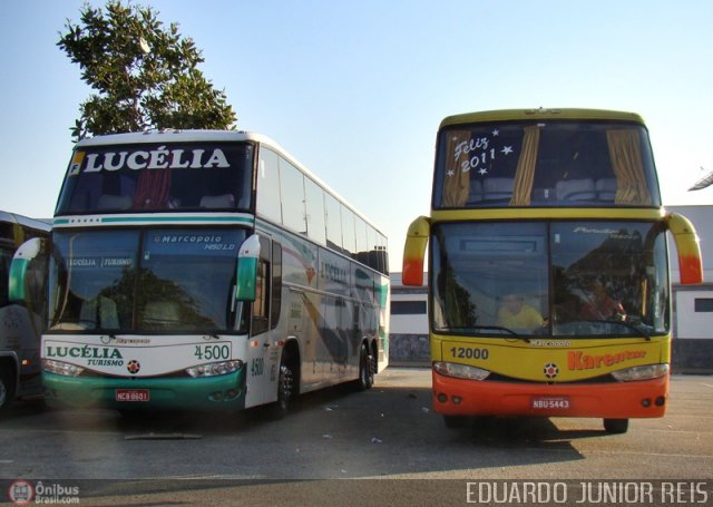 Lucélia Turismo 4500 na cidade de Sorocaba, São Paulo, Brasil, por EDUARDO - SOROCABUS. Número da foto: #313218.