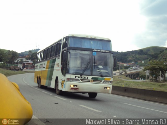 Empresa Gontijo de Transportes 15890 na cidade de Barra Mansa, Rio de Janeiro, Brasil, por Maxwel Silva. ID da foto: 312756.