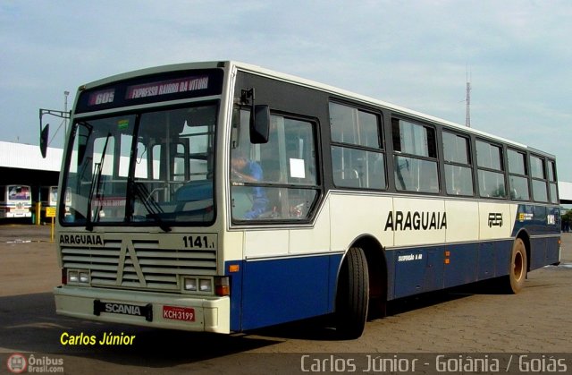 Rápido Araguaia 1141-1 na cidade de Goiânia, Goiás, Brasil, por Carlos Júnior. ID da foto: 312907.