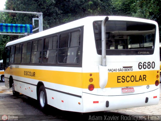 Viação São Bento Campinas - TEL Turismo 6680 na cidade de Cubatão, São Paulo, Brasil, por Adam Xavier Rodrigues Lima. Número da foto: #312783.