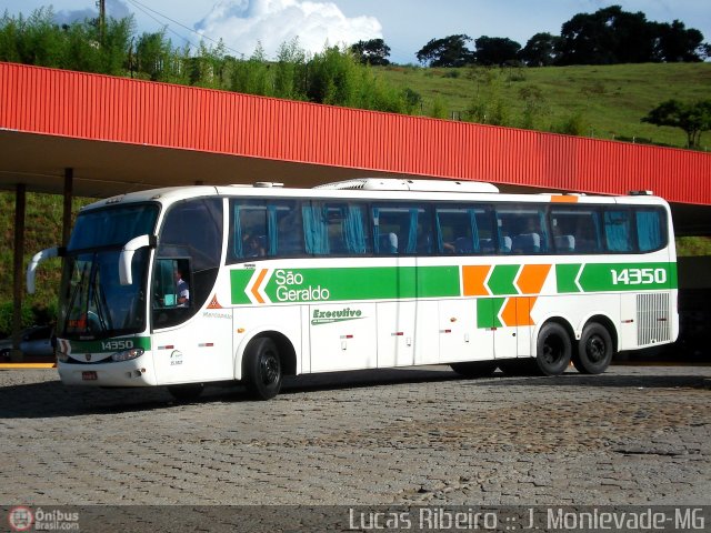 Cia. São Geraldo de Viação 14350 na cidade de João Monlevade, Minas Gerais, Brasil, por Lucas  Ribeiro. Número da foto: #314098.
