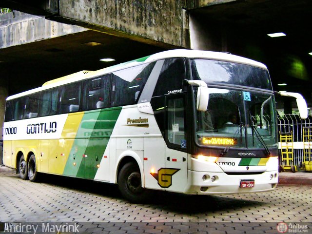 Empresa Gontijo de Transportes 17000 na cidade de Belo Horizonte, Minas Gerais, Brasil, por Andrey Gustavo. Número da foto: #333780.