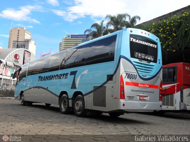 Transnorte - Transporte e Turismo Norte de Minas 78000 na cidade de Belo Horizonte, Minas Gerais, Brasil, por Gabriel Valladares. Número da foto: #333771.