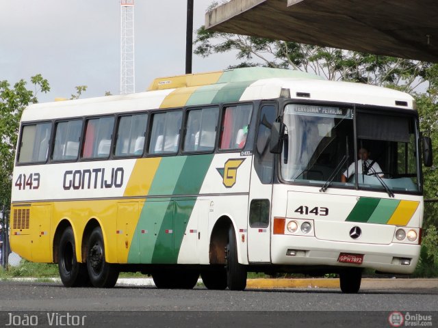 Empresa Gontijo de Transportes 4143 na cidade de Teresina, Piauí, Brasil, por João Victor. Número da foto: #342201.
