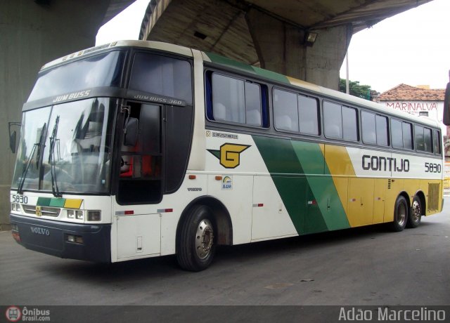 Empresa Gontijo de Transportes 5830 na cidade de Belo Horizonte, Minas Gerais, Brasil, por Adão Raimundo Marcelino. ID da foto: 342796.