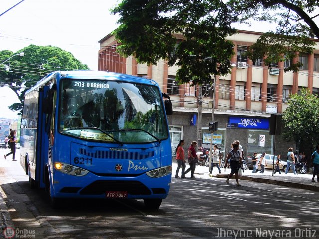 Londrisul Transportes Coletivos 6211 na cidade de Londrina, Paraná, Brasil, por Jheyne Nayara Ortiz. Número da foto: #342206.