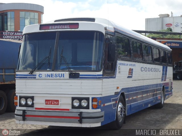 Conesul 6751 na cidade de Garibaldi, Rio Grande do Sul, Brasil, por Marcio  Bruxel. Número da foto: #343865.