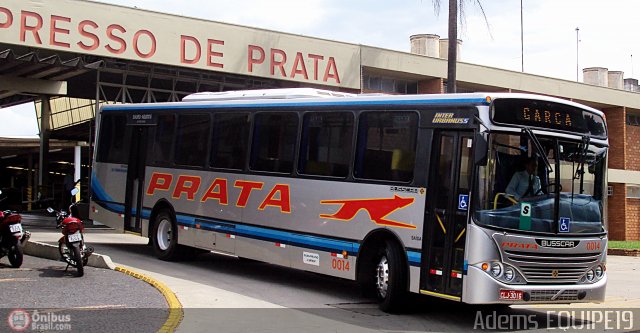 Expresso de Prata 0014 na cidade de Bauru, São Paulo, Brasil, por Adems  Equipe 19. ID da foto: 343930.