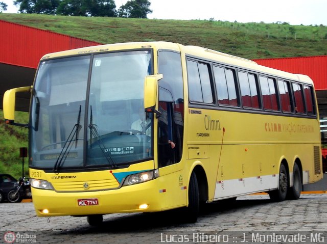 Viação Itapemirim 9031 na cidade de João Monlevade, Minas Gerais, Brasil, por Lucas  Ribeiro. Número da foto: #344478.