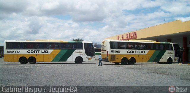 Empresa Gontijo de Transportes 15370 na cidade de Jequié, Bahia, Brasil, por Gabriel Bispo. Número da foto: #344906.