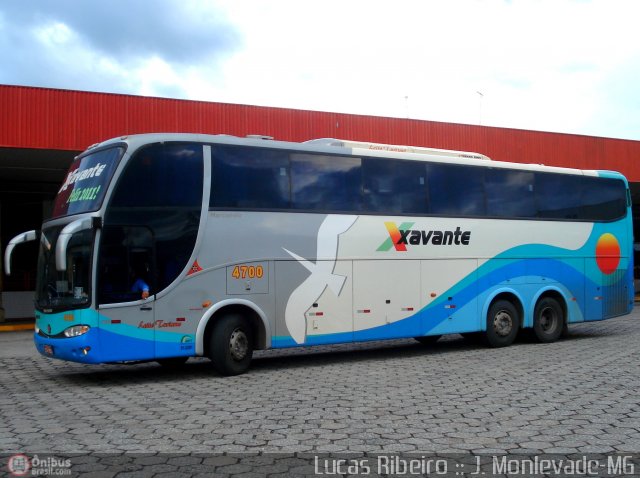 Viação Xavante 4700 na cidade de João Monlevade, Minas Gerais, Brasil, por Lucas  Ribeiro. Número da foto: #345461.