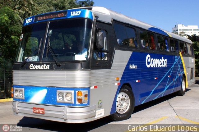 Viação Cometa 1227 na cidade de São Paulo, São Paulo, Brasil, por Carlos Eduardo Lopes. Número da foto: #345251.