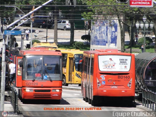 Viação Cidade Sorriso GD328 na cidade de Curitiba, Paraná, Brasil, por Paulo Roberto Chulis. ID da foto: 345393.