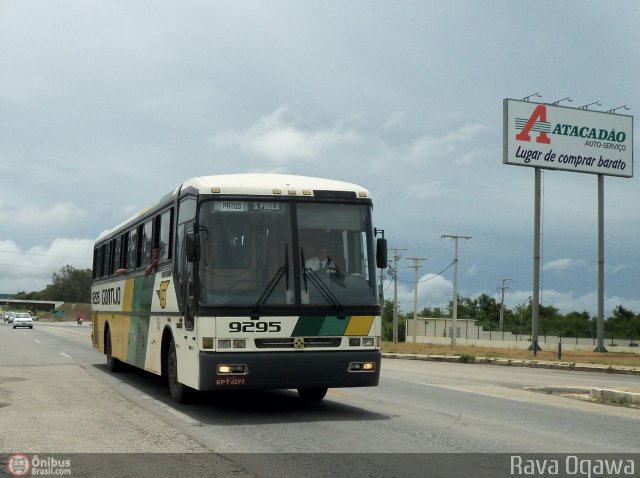 Empresa Gontijo de Transportes 9295 na cidade de Vitória da Conquista, Bahia, Brasil, por Rava Ogawa. ID da foto: 346929.