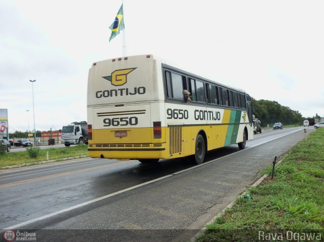 Empresa Gontijo de Transportes 9650 na cidade de Vitória da Conquista, Bahia, Brasil, por Rava Ogawa. ID da foto: 346781.