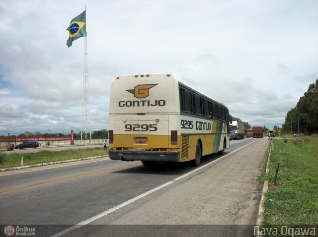 Empresa Gontijo de Transportes 9295 na cidade de Vitória da Conquista, Bahia, Brasil, por Rava Ogawa. ID da foto: 346932.