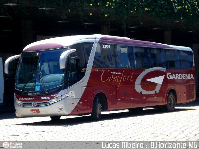Expresso Gardenia 3205 na cidade de Belo Horizonte, Minas Gerais, Brasil, por Lucas  Ribeiro. Número da foto: #348899.