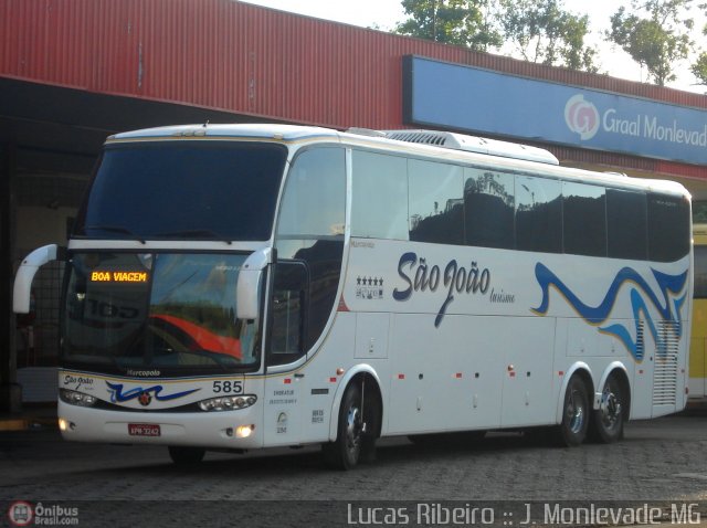 São João Turismo 585 na cidade de João Monlevade, Minas Gerais, Brasil, por Lucas  Ribeiro. Número da foto: #348945.