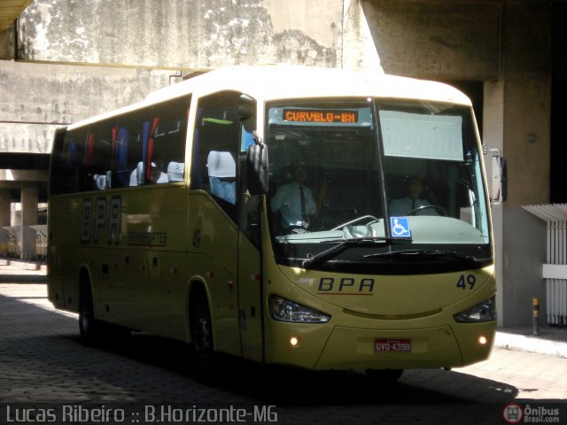 BPA Transportes 49 na cidade de Belo Horizonte, Minas Gerais, Brasil, por Lucas  Ribeiro. Número da foto: #348877.
