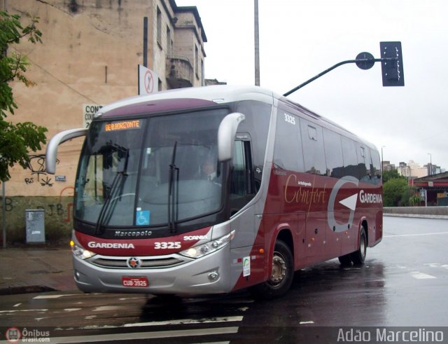 Expresso Gardenia 3325 na cidade de Belo Horizonte, Minas Gerais, Brasil, por Adão Raimundo Marcelino. Número da foto: #350358.