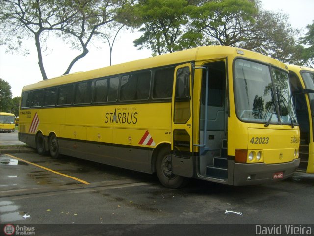 Viação Itapemirim 42023 na cidade de Guarulhos, São Paulo, Brasil, por David Vieira. Número da foto: #349845.