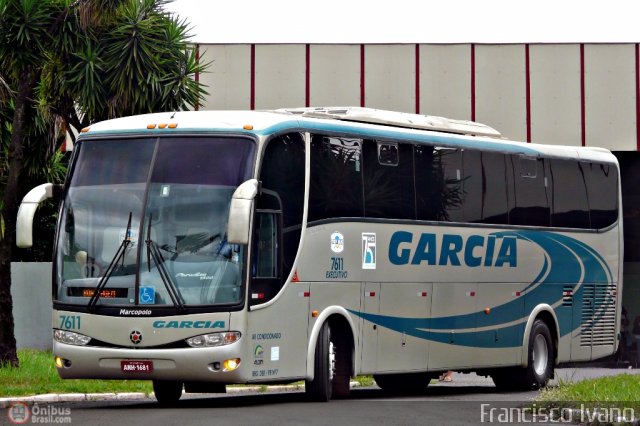 Viação Garcia 7611 na cidade de Ourinhos, São Paulo, Brasil, por Francisco Ivano. Número da foto: #349538.
