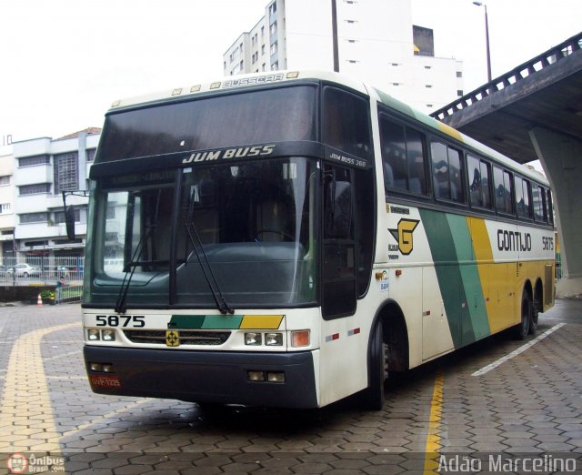 Empresa Gontijo de Transportes 5875 na cidade de Belo Horizonte, Minas Gerais, Brasil, por Adão Raimundo Marcelino. Número da foto: #350295.