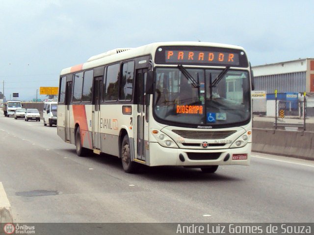 Evanil Transportes e Turismo RJ 132.038 na cidade de Belford Roxo, Rio de Janeiro, Brasil, por André Luiz Gomes de Souza. Número da foto: #351593.