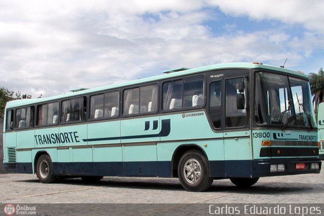 Transnorte - Transporte e Turismo Norte de Minas 13800 na cidade de Montes Claros, Minas Gerais, Brasil, por Carlos Eduardo Lopes. Número da foto: #350880.