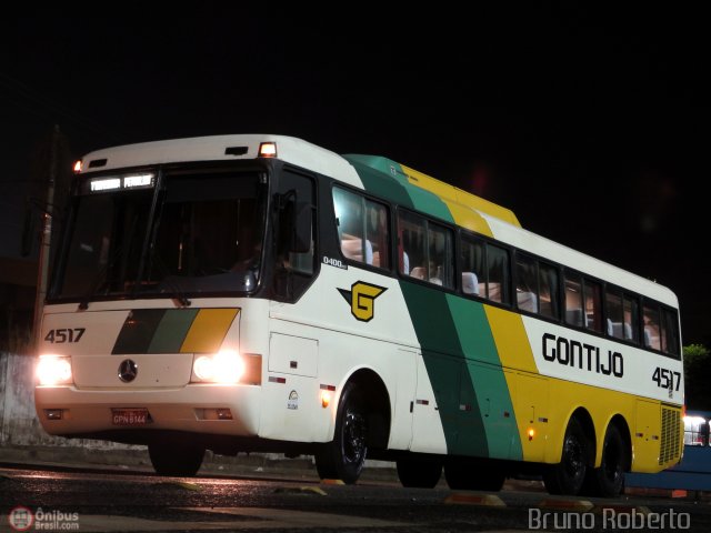 Empresa Gontijo de Transportes 4517 na cidade de Teresina, Piauí, Brasil, por Bruno  Roberto. ID da foto: 351351.