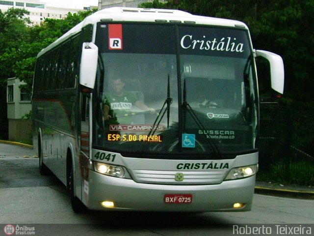 Expresso Cristália 4041 na cidade de São Paulo, São Paulo, Brasil, por Roberto Teixeira. Número da foto: #351159.