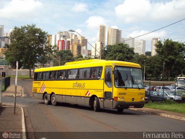 Viação Itapemirim 40491 na cidade de Ribeirão Preto, São Paulo, Brasil, por Fernando Reis. Número da foto: #351841.