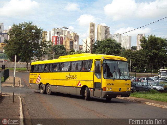 Viação Itapemirim 40491 na cidade de Ribeirão Preto, São Paulo, Brasil, por Fernando Reis. ID da foto: 351841.