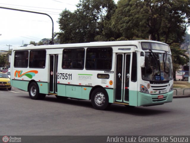 Viação Madureira Candelária B75511 na cidade de Rio de Janeiro, Rio de Janeiro, Brasil, por André Luiz Gomes de Souza. Número da foto: #352461.