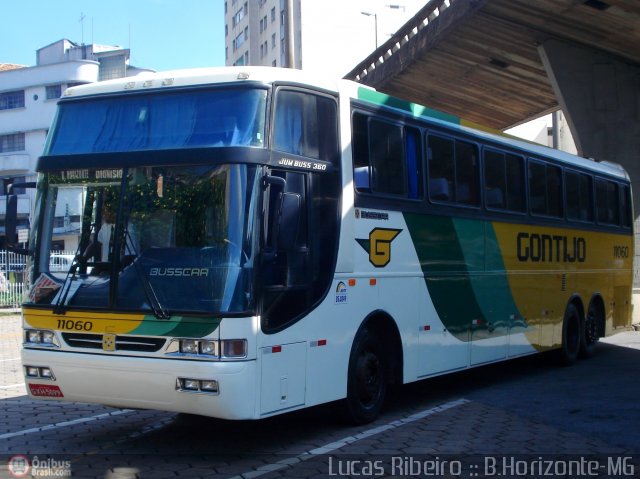 Empresa Gontijo de Transportes 11060 na cidade de Belo Horizonte, Minas Gerais, Brasil, por Lucas  Ribeiro. Número da foto: #352255.