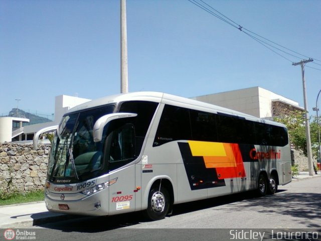 Transportes Capellini 10095 na cidade de Rio de Janeiro, Rio de Janeiro, Brasil, por Sidcley Lourenço. Número da foto: #351695.