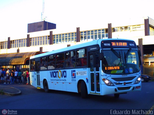 VIANOVA - Viação Nova Santa Rita 16018 na cidade de Canoas, Rio Grande do Sul, Brasil, por Eduardo Machado. Número da foto: #351610.