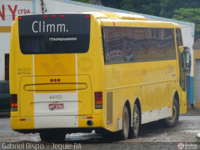 Viação Itapemirim 44903 na cidade de Jequié, Bahia, Brasil, por Gabriel Bispo. Número da foto: #353060.