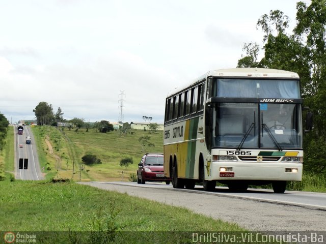 Empresa Gontijo de Transportes 15885 na cidade de Vitória da Conquista, Bahia, Brasil, por Drill Silva. ID da foto: 353509.