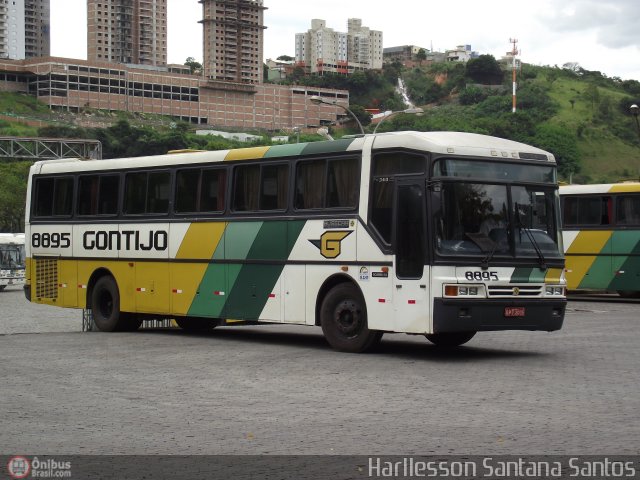 Empresa Gontijo de Transportes 8895 na cidade de Belo Horizonte, Minas Gerais, Brasil, por Harllesson Santana Santos. Número da foto: #353508.