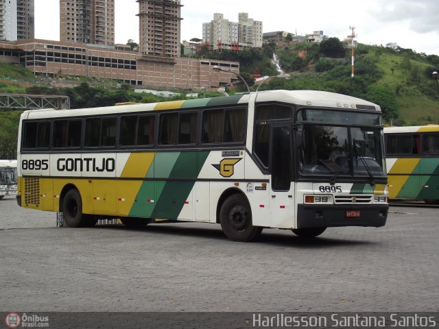 Empresa Gontijo de Transportes 8895 na cidade de Belo Horizonte, Minas Gerais, Brasil, por Harllesson Santana Santos. ID da foto: 353508.