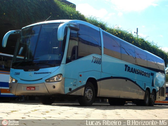 Transnorte - Transporte e Turismo Norte de Minas 73000 na cidade de Belo Horizonte, Minas Gerais, Brasil, por Lucas  Ribeiro. Número da foto: #352975.
